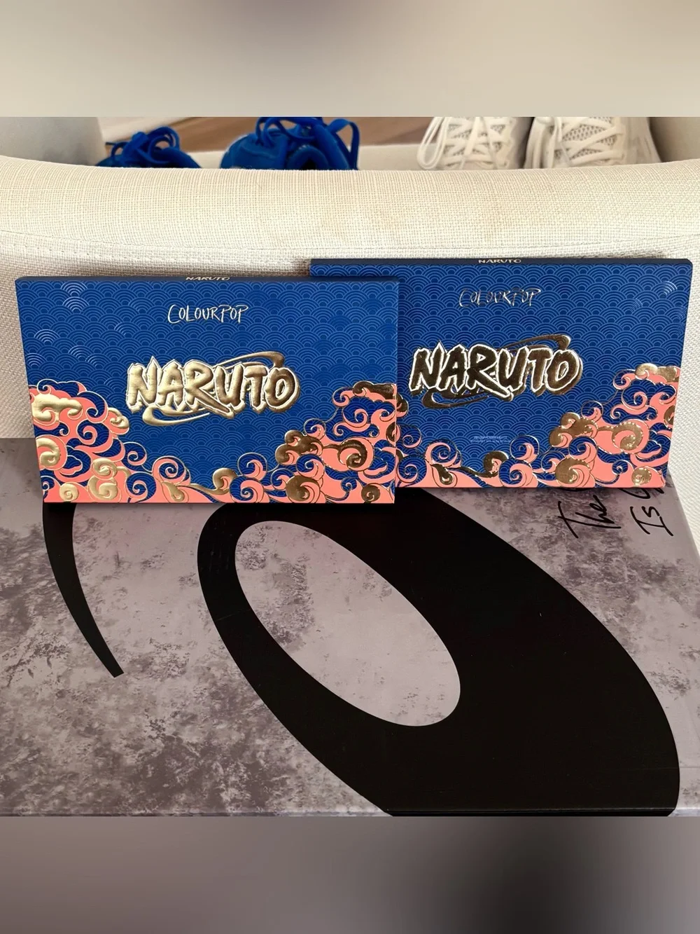 ColourPop x Naruto Eyeshadow Palette 15 Pan Pressed Powder Makeup Limited BNIB